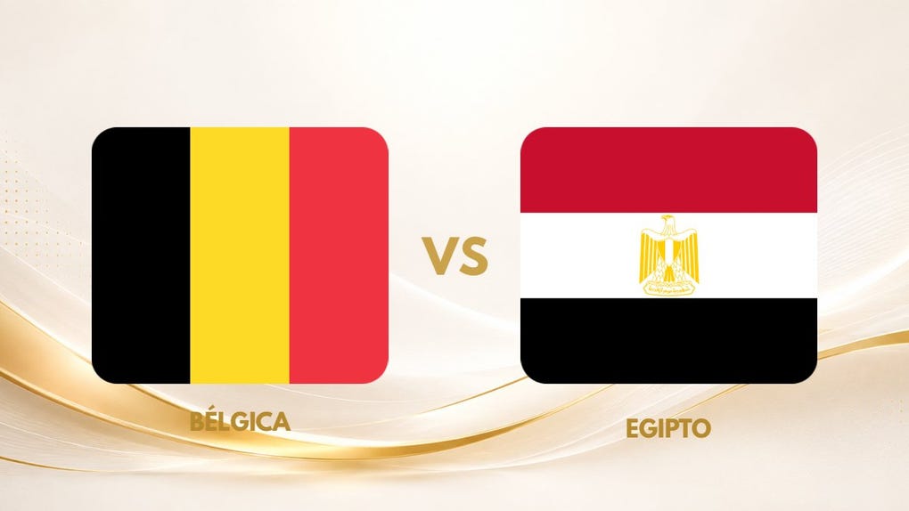 Guía TV, Bélgica vs Egipto EN VIVO 