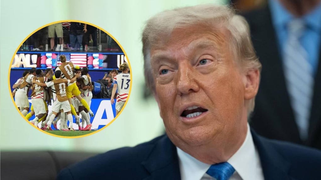 Donald Trump resaltó que la Selección de Estados Unidos tiene “grandes” jugadores.