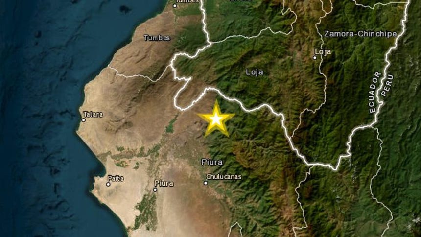 Un sismo de magnitud 5.5 remeció la región Piura esta madrugada