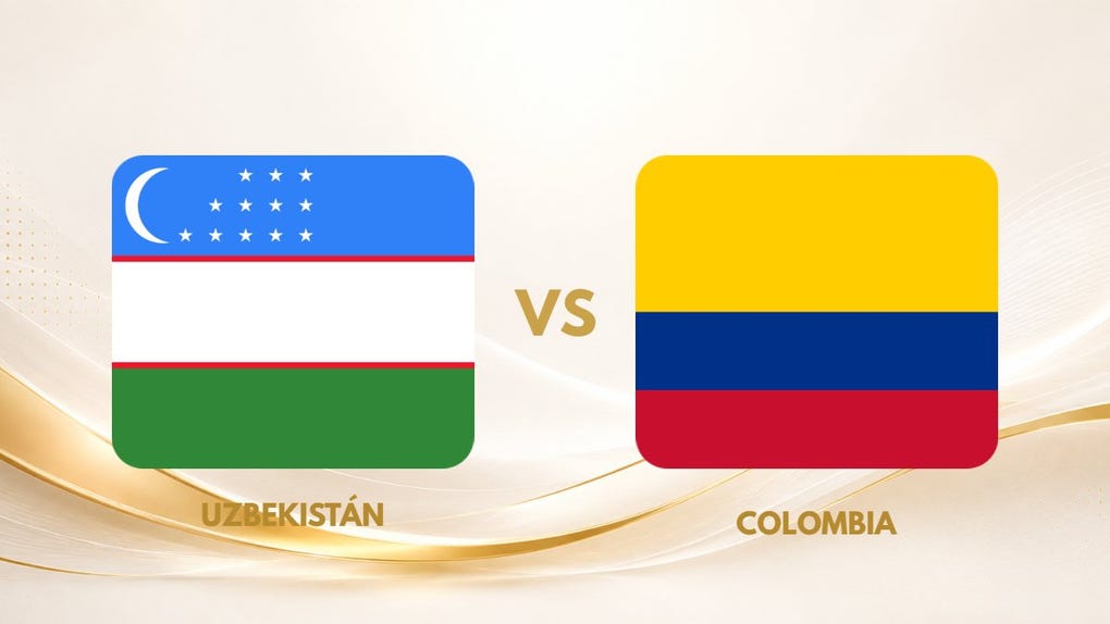 Colombia vs Uzbekistán EN VIVO | hora y canal del partido por el Mundial 2026