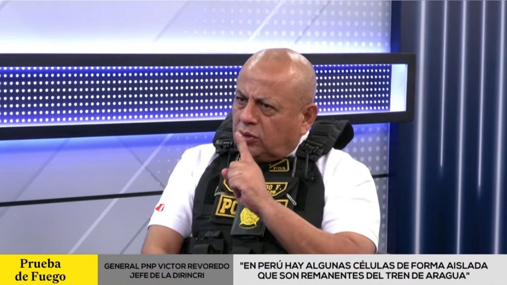 El general PNP Víctor Revoredo estuvo en el programa Prueba de Fuego de RPP. 