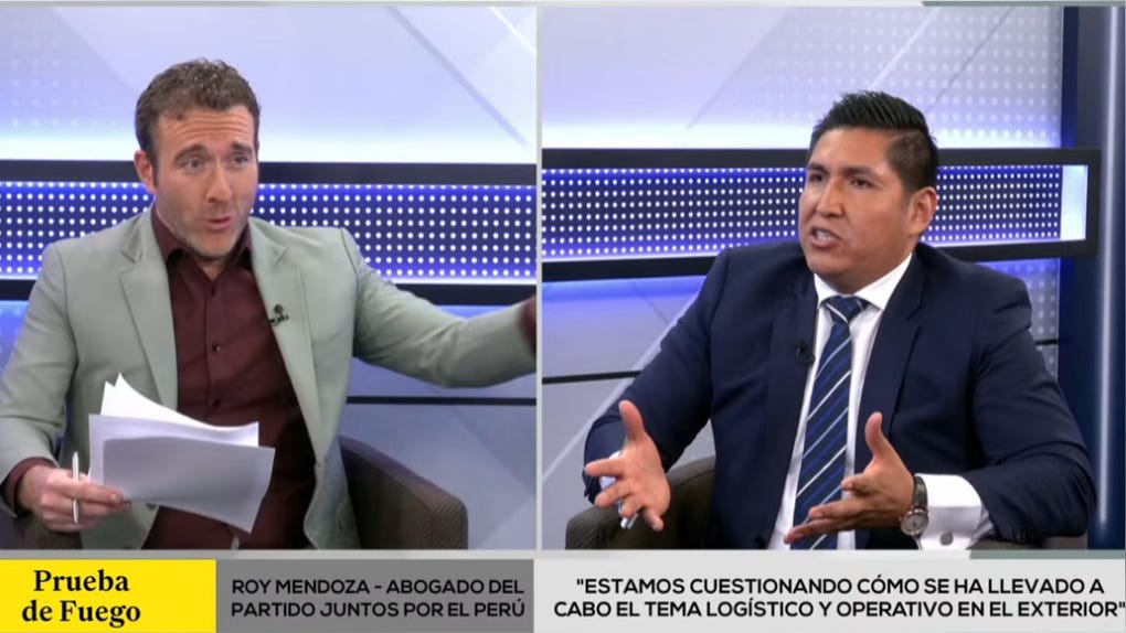 Roy Mendoza critica a los cambios en los lineamientos de la ONPE.