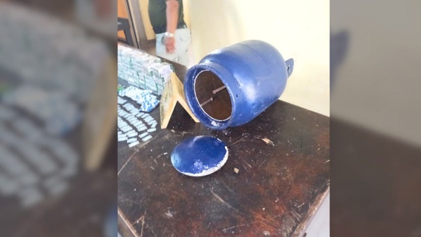 Balón de gas. 
