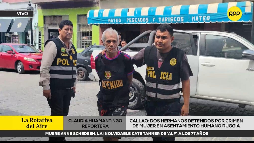 Callao: detienen a dos hermanos que arrastraron y abandonaron cuerpo de mujer en asentamiento humano Ruggia