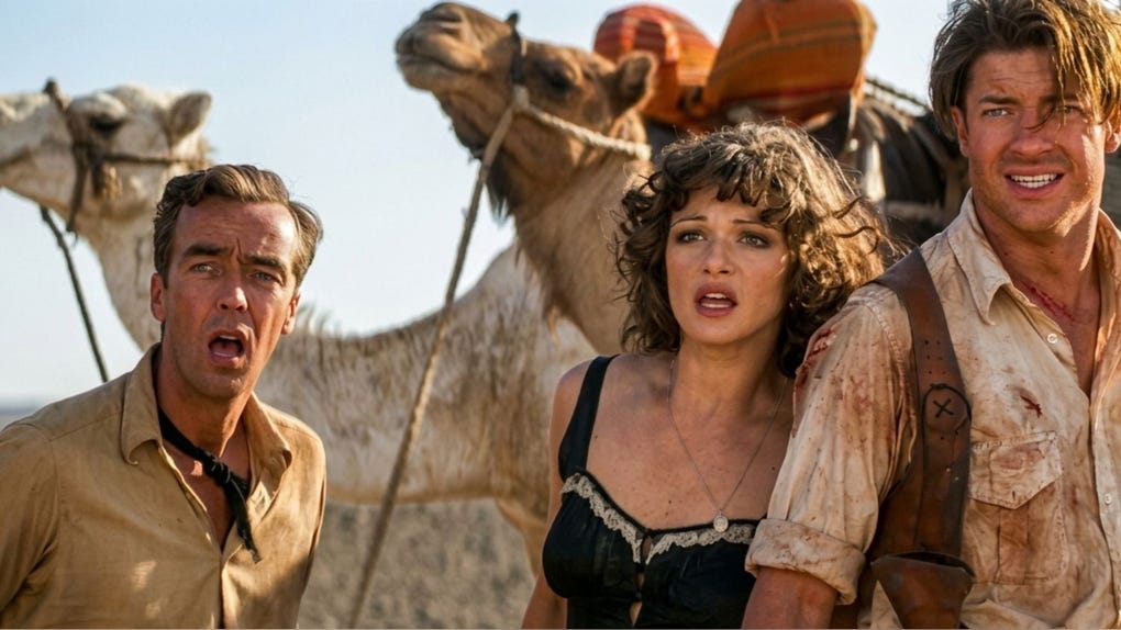 Brendan Fraser, Rachel Weisz y John Hannah retomarán sus papeles como Rick, Evelyn y Jonathan en 'La Momia 4'.