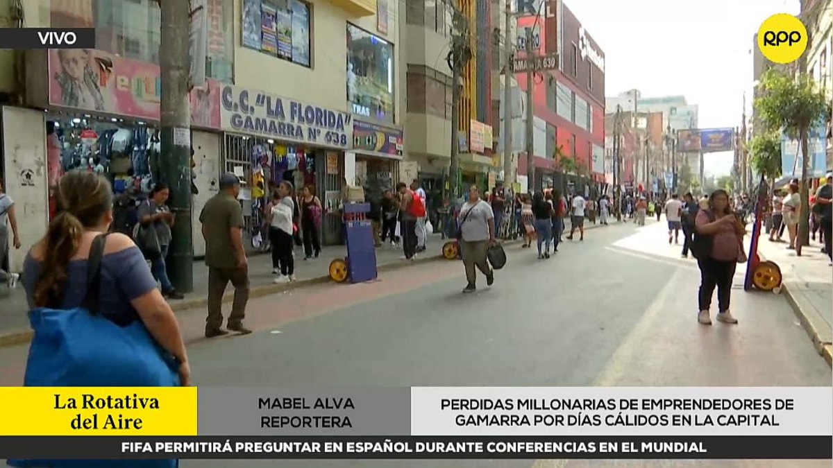 Comerciantes de Gamarra sufren millonarias pérdidas por ola de calor: ventas de prendas de invierno están estancadas