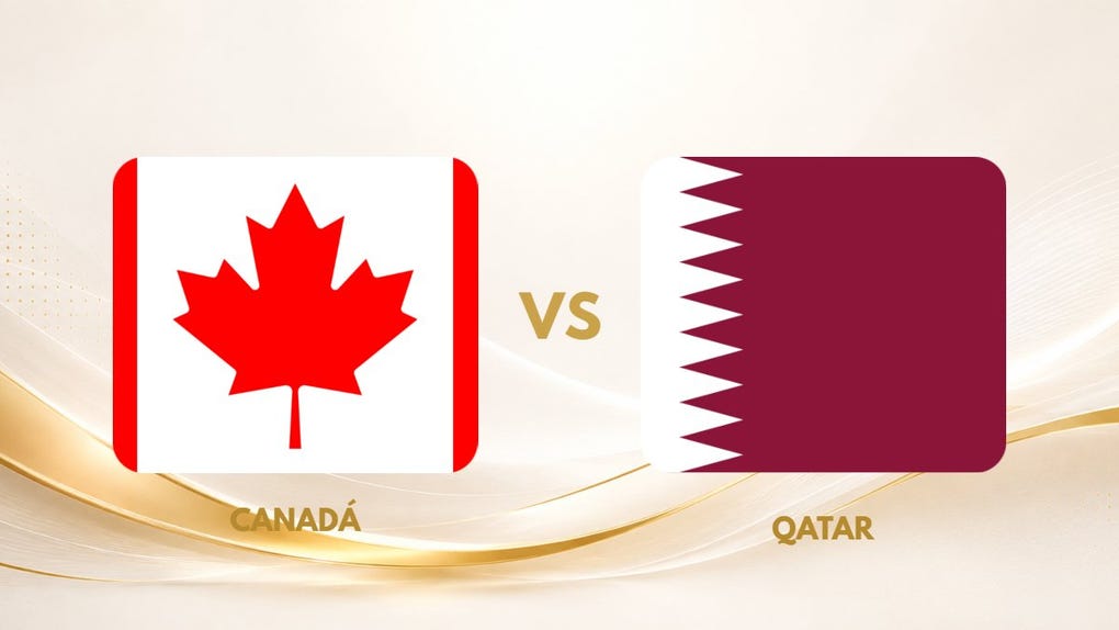 Guía TV, Canadá vs Qatar EN VIVO