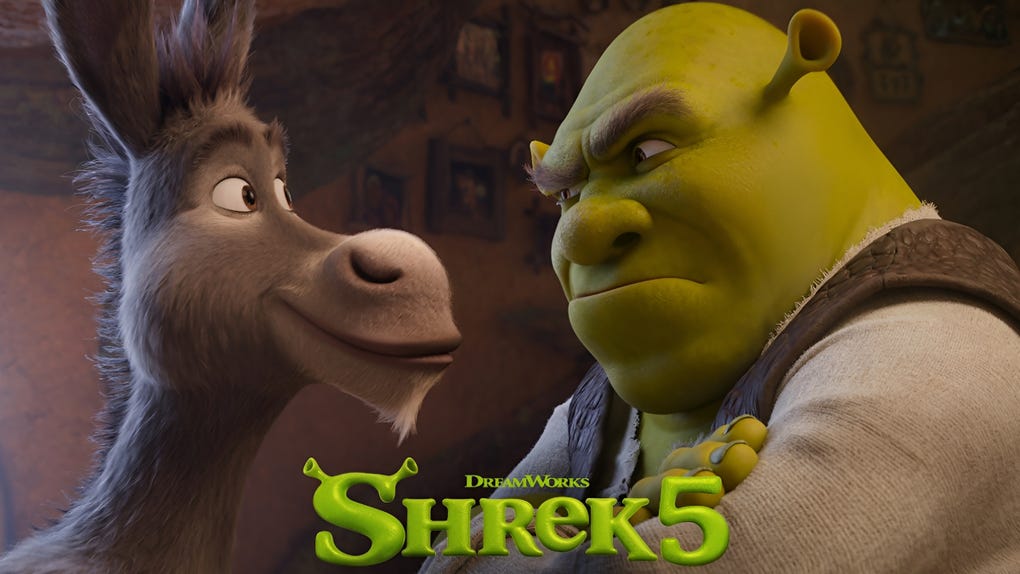 'Shrek 5' se esntrenará el 30 de junio de 2027.