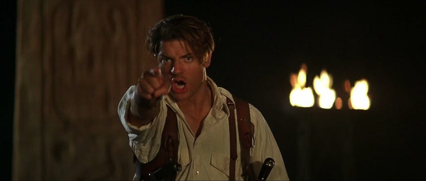 Brendan Fraser y Rachel Weisz protagonizaron dos de las tres películas de la franquicia 'La Momia'.