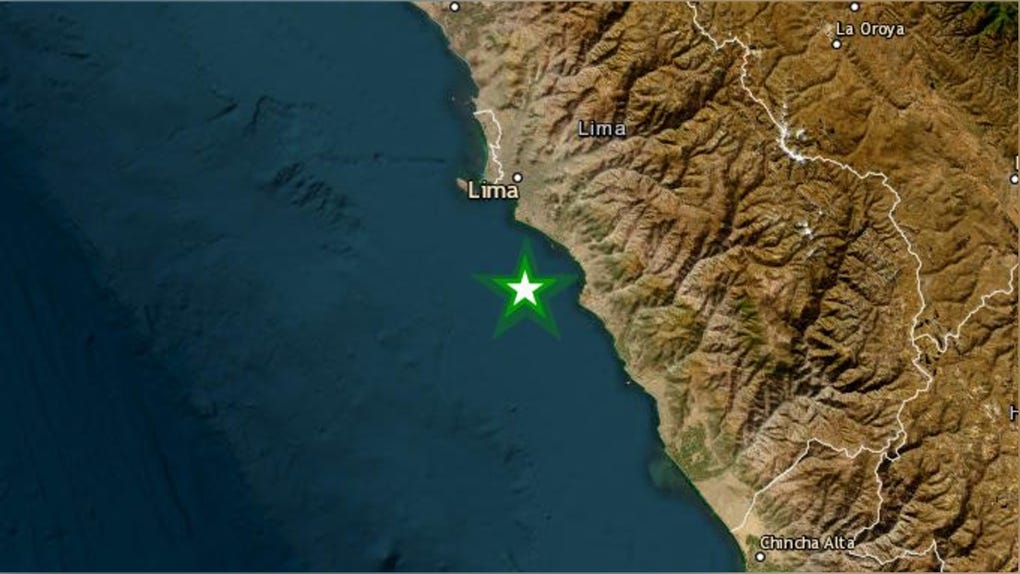 El sismo fue sentido a las 9:24 a.m.