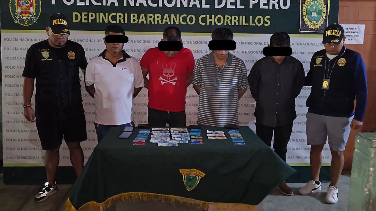 ¡Indignante! Desbaratan banda que robaba tarjetas bancarias a ancianos y vaciaban sus cuentas