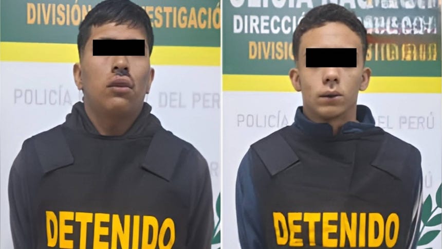 Los detenidos son de nacionalidad peruana y venezolana.