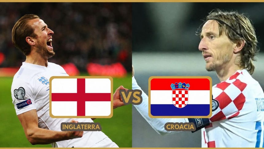Inglaterra vs Croacia EN VIVO: con Jude Bellingham y Luka Mo