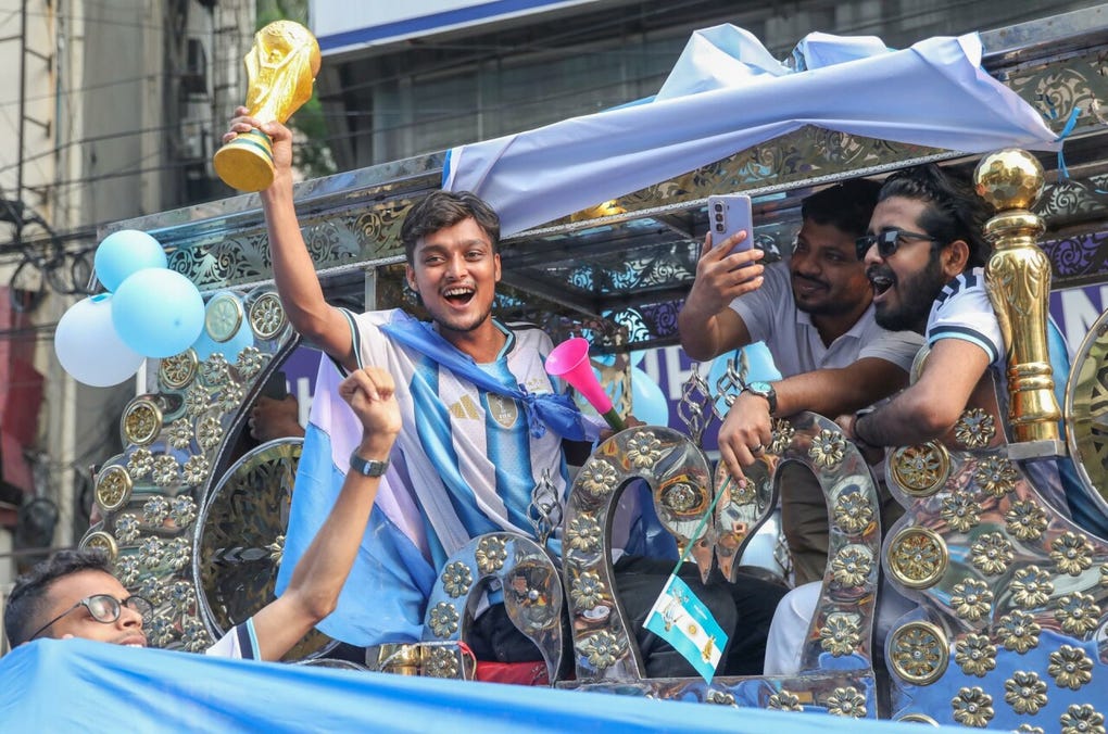 Los fanáticos esperan que Argentina debute con un triunfo en su partido ante Argelia.
