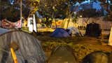 “Seguiremos en la lucha”: simpatizantes de Juntos por el Perú dicen que seguirán acampando frente al JNE