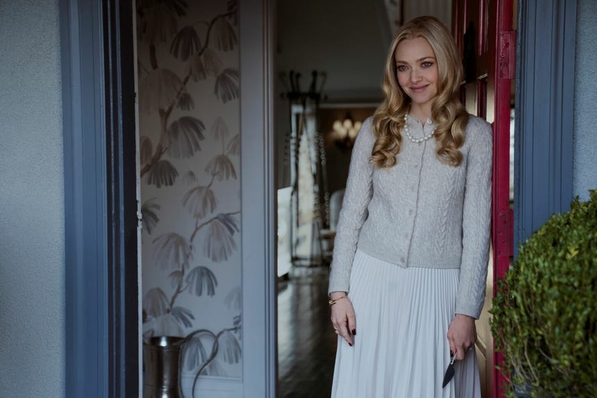 Amanda Seyfried interpreta a Nina Winchester, una mujer aparentemente perfecta que esconde oscuros secretos en 'La empleada'.