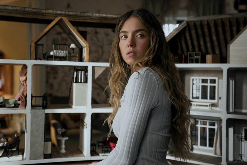 Sydney Sweeney interpreta a Millie Calloway, una joven que busca rehacer su vida trabajando para una misteriosa familia adinerada.