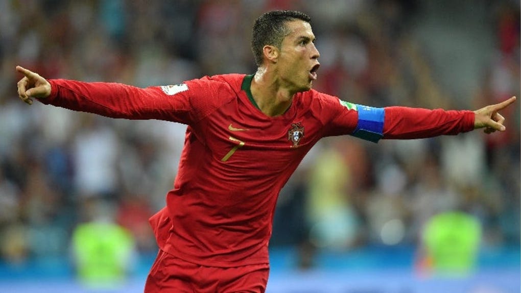 Cristiano jugará su sexto Mundial con la camiseta de Portugal.