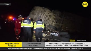 Tragedia en Huánuco: al menos siete muertos y más de 15 heridos en despiste de bus interprovincial
