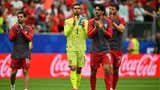 Buscan levantarse: caras largas en Portugal por su sorpresivo empate frente a Congo [FOTOS]