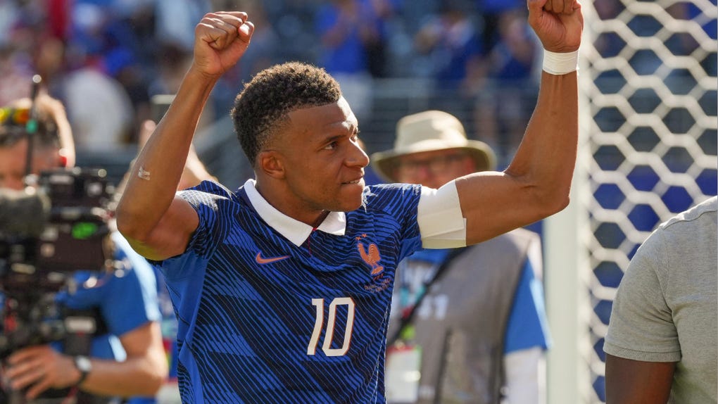 Mbappé lleva dos goles en la Copa del Mundo FIFA 2026.
