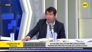 Alcaldes del Cusco solicitan recursos para financiar proyectos de infraestructura en salud