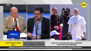 Kurt Mendoza sobre la próxima visita del papa León XIV: “Está muy pendiente de la realidad del Perú”