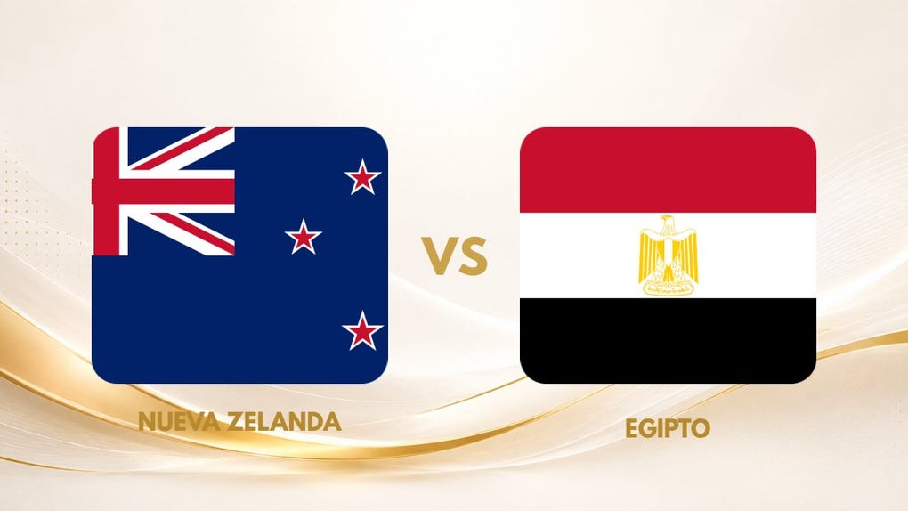 Nueva Zelanda vs Egipto EN VIVO | Guía de TV Mundial 2026