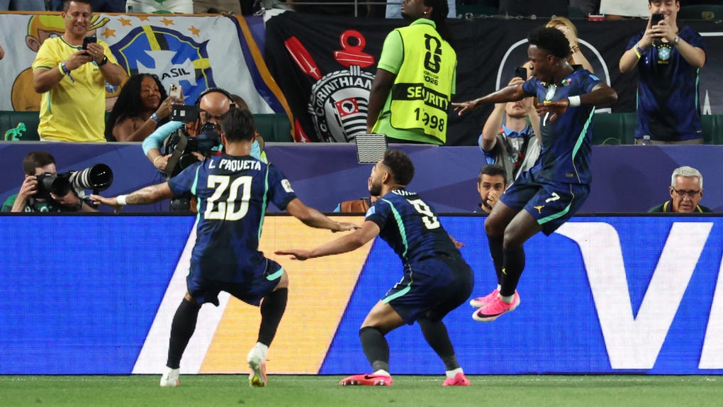 Matheus Cunha y Vinícius Jr. abrieron el arco para que Brasil pueda ir venciendo 3-0 a Haití