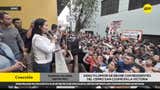 Keiko Fujimori visitó el cerro San Cosme en La Victoria: 