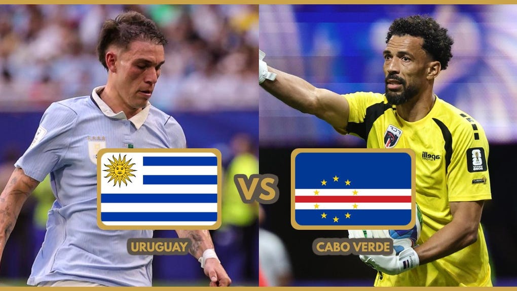 Guía de TV de Uruguay vs Cabo Verde.