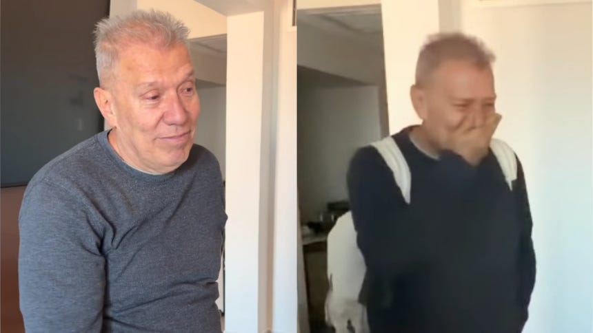 Raúl Romero breaks in tears by emotional surprise during his visit to Cusco [VIDEO]