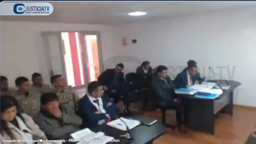 El representante del Ministerio Público señaló que los cinco fallecidos presentaban impactos de proyectil de arma de fuego.