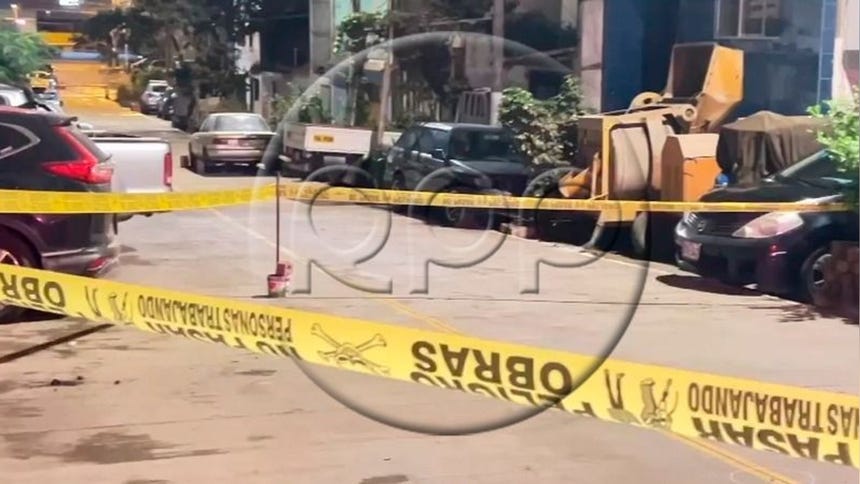 Peritos hallaron hasta seis casquillos de bala.