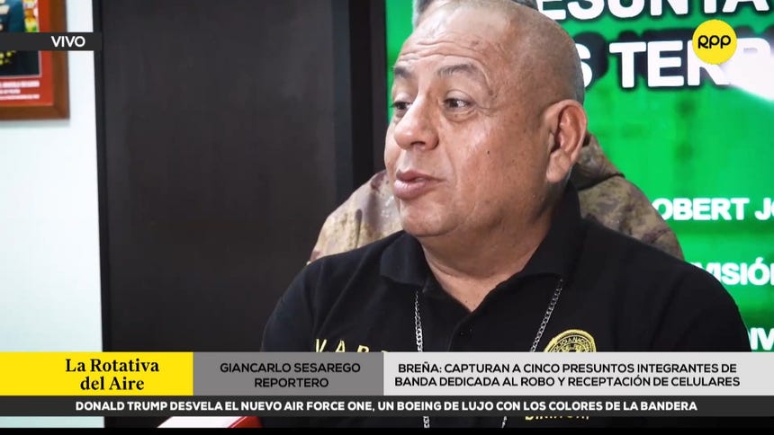 Capturan a cinco presuntos integrantes de banda dedicada al robo y receptación de celulares en Breña