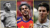 Lamine Yamal deja atrás a Messi y se une a Pelé en históricos rankings mundialistas