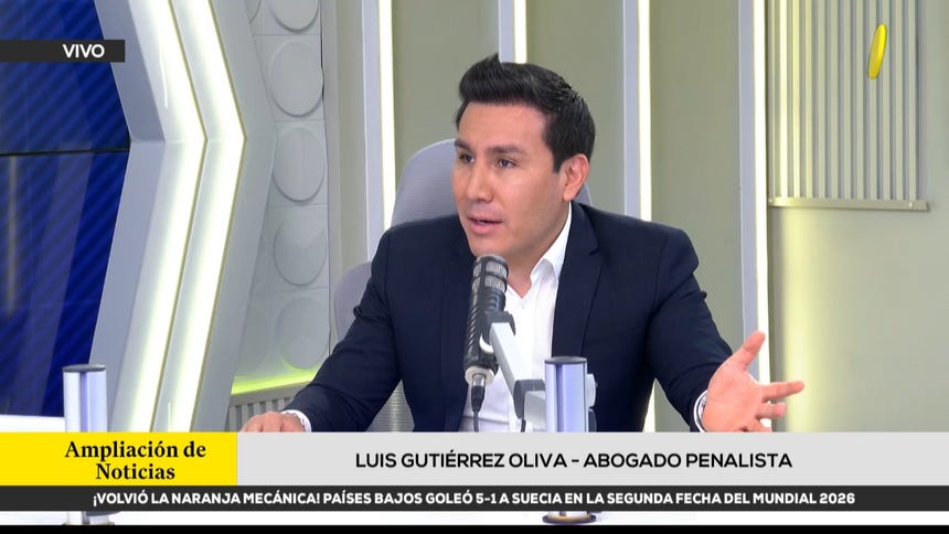Abogado Luis Gutiérrez Oliva explicó la Ley 32181. 