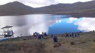 Áncash: recuperan cuerpo de segundo fallecido tras naufragio de una embarcación en la laguna Huachucocha