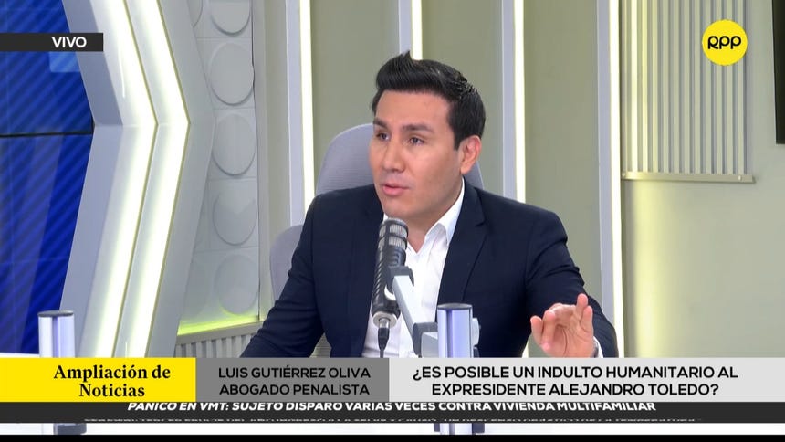 Abogado penalista Luis Gutiérrez Oliva. 