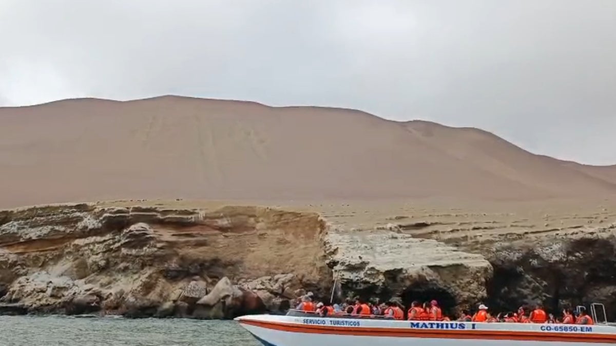 Paracas: Capitanía de Puerto suspende salidas de lanchas turísticas a las islas Ballestas por fuertes vientos y oleajes