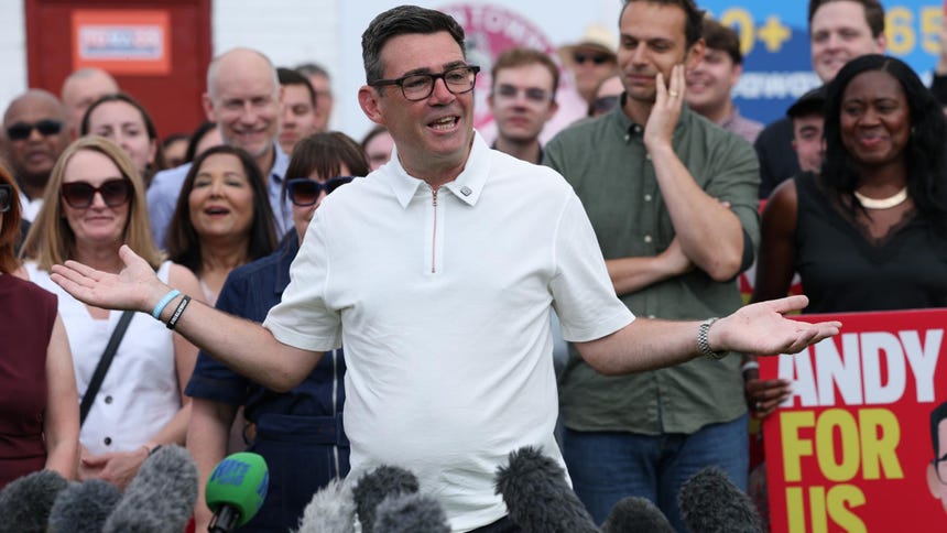 Andy Burnham ante sus seguidores tras ser elegido como diputado laborista en un encuentro el último 19 de junio.