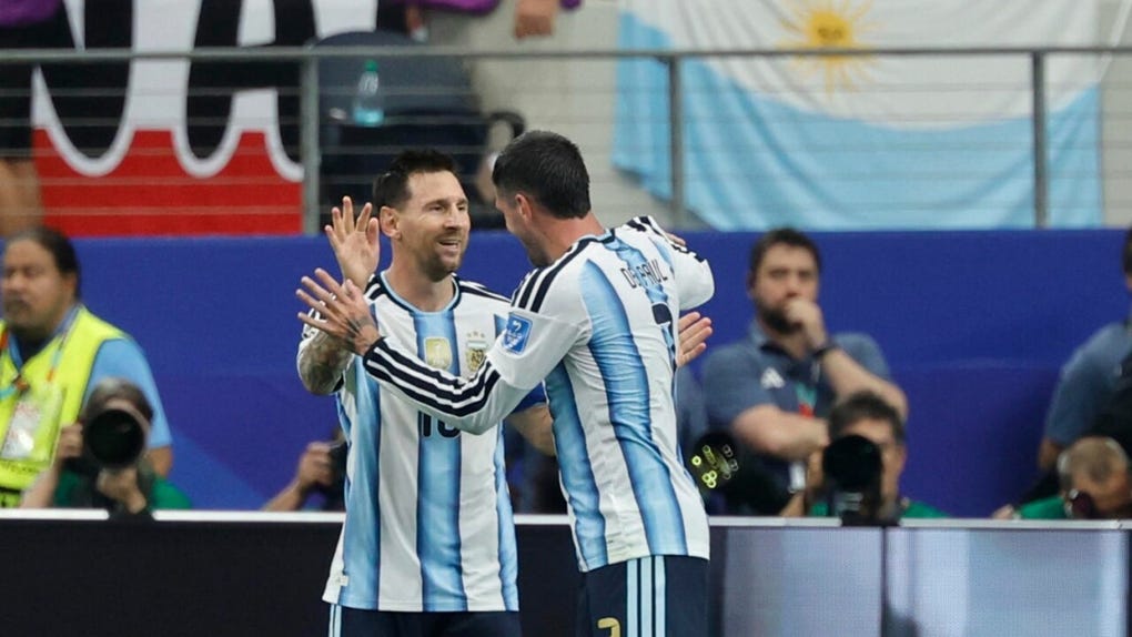 El capitán de Argentina lidera a su selección a su clasificación asegurada a 16vos.