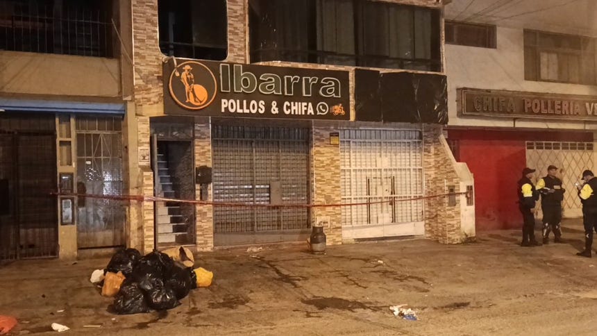 La zona permanece acordonada y a la espera de peritos de criminalística y de un representante del Ministerio Público