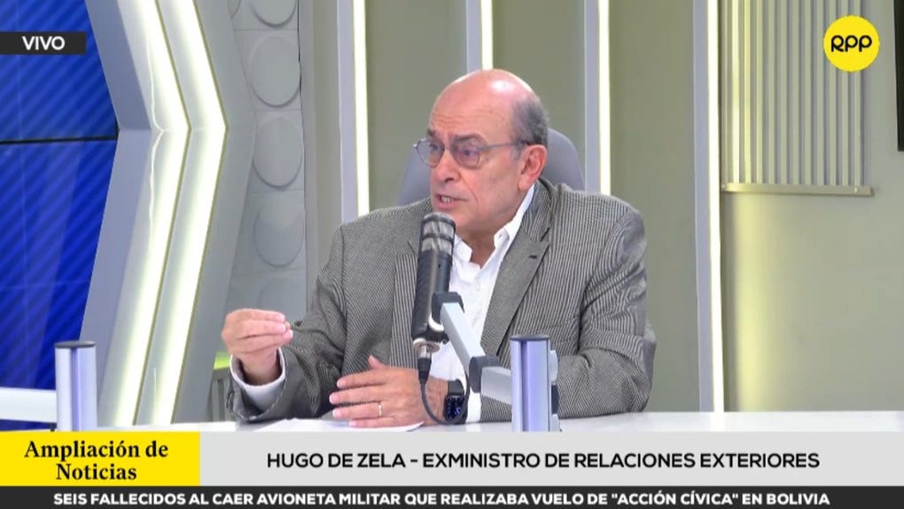 De Zela defendió a Carlos Pareja tras haber sido fotografiado con un exfuncionario de la administración de Donald Trump
