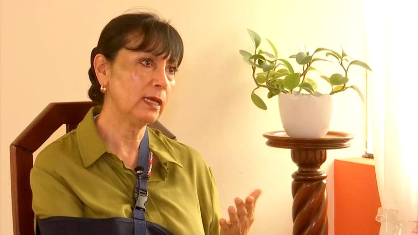 Teresa Valverde, abogada de 62 años, relata lo que vivió en el triple choque del Metropolitano del 18 de mayo.