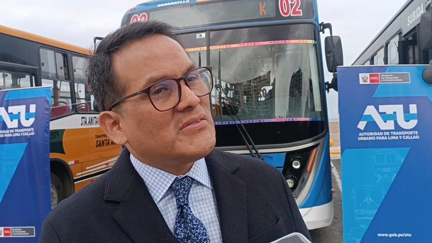 David Hernández, presidente de la ATU, responde a RPP sobre los 112 choques de buses del Metropolitano contra otros buses y los 598 choques contra vehículos que invaden el carril.