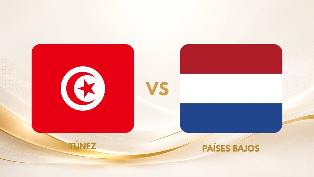 Países Bajos vs Túnez EN VIVO