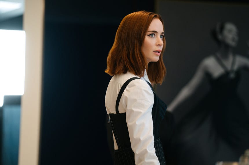 Emily Blunt vuelve a interpretar a Emily Charlton en 'El diablo viste a la moda 2'.