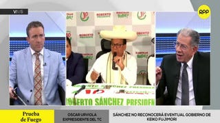 Oscar Urviola sobre Roberto Sánchez y su negativa a reconocer los resultados: 