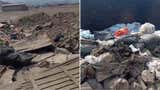 Vecinos de Huachipa reclaman por acumulación de basura y desmonte en el cementerio